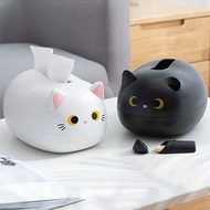 Cute Cat Tissue Box - Cat Tissue Box Container, Decorative Kitchen, Living Room, Bathroom Tissue Hol