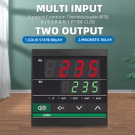 Dual Relay Output PID Temperature Controller Digital Thermostat CH102 CH402 CH702 CH902 AC110V-240V