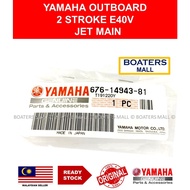 YAMAHA OUTBOARD 676-14943-81 MAIN , JET 2 STROKE E40V - BOATERS MALL