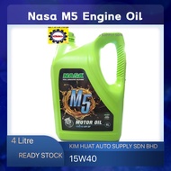 NASA M5 ENGINE OIL 15W40 4 LITRE