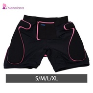[Menolana] Protective Padded Shorts Activewear Black Comfortable Hip Protection Protective