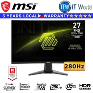 MSI Curved Gaming Monitor MAG 276CXF 27" 1920x1080 FHD / 280Hz / Rapid VA / 0.5ms (GTG,Min) | itw