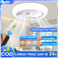 【HOT SALE】Ceiling Fan with Lamp 360° Swinging fan light ceiling fan light invisible fan light AC Mot