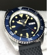 [Watchwagon] Seiko 5 SRPD71K2 Automatic Gents Sports Watch Silicon Strap Blue Dial srpd71k srpd71