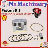 Honda GX35 Piston Kit Ogawa LPS380 Hozugawa Brush Cutter Mesin Rumput Gx35 Brush Cutter Piston Set S