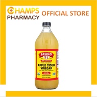 Cuka Sari Epal Organik Bragg | Bragg Organic Apple Cider Vinegar (946ml) [EXP:1/27]