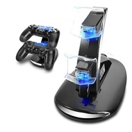 LP-8 SMT🧼CM Controller Charger Dock LED Dual USB PS4 Charging Stand Station Cradle for Sony Playstation 4 PS4 Slim Contr