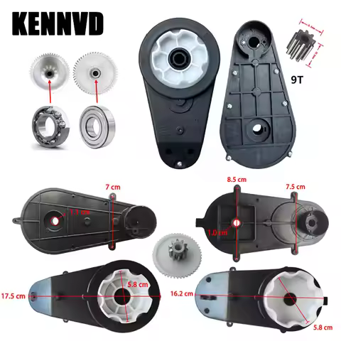 1PCS Children's Electric Car Gearbox without Motor,This Gearbox can be Adapted to Install RS550, RS5