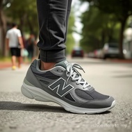 Original New Balance NB990v3 Baharu Lelaki dan Wanita Kasual Retro Kasual Serbaguna Kasut Ayah Tidak