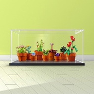 Transparent Acrylic Display Box For Lego 10329 Mini Pottery Creative IDEAS Series Building Blocks Di