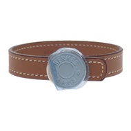 HERMES   bracelet Brown/black leather Women