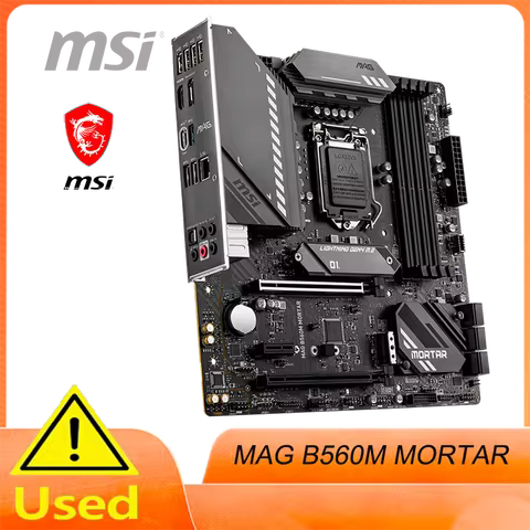 MSI MAG B560M MORTAR Micro ATX LGA1200 Motherboard