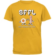 Old Glory Eggs and Bacon BFFL Gold Adult T-Shirt - 2X-Large