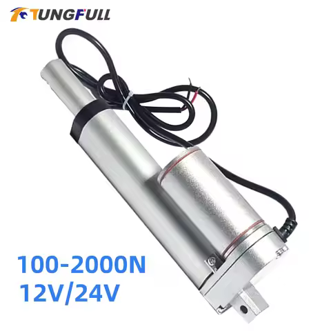 1000N DC 12V 24V Linear Actuator Push Linear Drive Electric Motor 30mm 50mm Stoke Electric Actuator