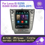 Android 11 For Lexus IS250 IS300 IS200 IS220 IS350 2005-2012 Tesla Style Carplay Car Radio Multimedi