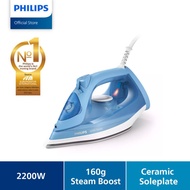 Philips DST3020/26 Steam Iron Ceramic Solepla 3000 Series 2300W Blue