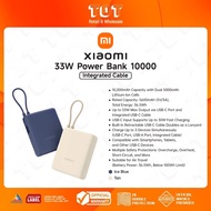 Xiaomi 33W Power Bank 10000mAh (Integrated Cable)