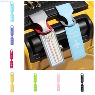 TIMEROAD PVC Luggage Tag, Address Label Boarding Pass Airplane Suitcase Tag, Aircraft Luggage Boardi