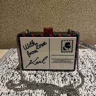 Karl Lagerfeld 信封硬殼手拿/肩背包