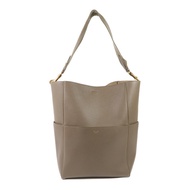CELINE 牛皮皮革Sangle Bucket金扣肩背袋