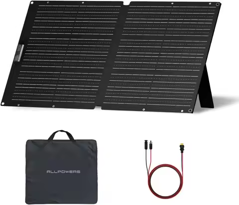 ALLPOWERS SOLAX SE100 100W Foldable Solar Panel IP68 Waterproof Monocrystalline ETFE Solar Charger f
