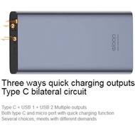 eloop E37 22000 mAh QC.+PD !! แบตสำรอง eloop ขนาด 22000 mAh Output 2USB รองรับชาร์จเร็ว ทั้ง QC.3.0