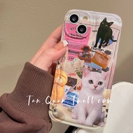 Ốp Điện Thoại Iphone TPU Vỏ Mềm Hình Cat 2% Chống Rơi Va Đập - JERRY SHOP