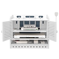 3 Layer WiFi Router Storage Box, Wireless Router Shelf, Cable Storage Box, Multi Layer Storage Rack,