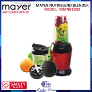 MAYER MMNB1000 NUTRIBLEND 1000W POWER BLENDER, 1L CAPACITY, POWERFUL, 1 YEAR WARRANTY