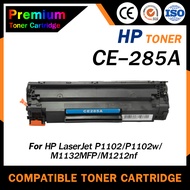 HOME  (10ตลับ ) Toner เทียบเท่าสำหรับรุ่น 285A CE285A CE-285 85A TONER FOR HP P1102 P1132 P1212 P150