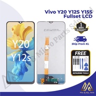 Vivo Y20 Y12S Y15S Fullset LCD ORIGINAL Quality Touch Screen Digitizer Replacement LCD ( Ready Stock