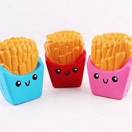 Jumbo French Fries Elastic PU Squishy Toys Stress Relief AntiStress Squishy Squeeze Toys Scented Pok