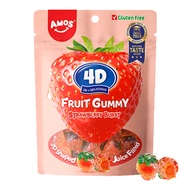 Amos 4D 3D Strawberry Jelly Candy 65 g