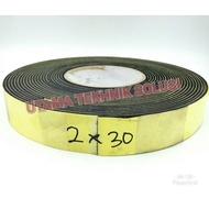Aerotape Single Foam 1 in Sponge Sticker size 2mm x 30mm x 10Mtr