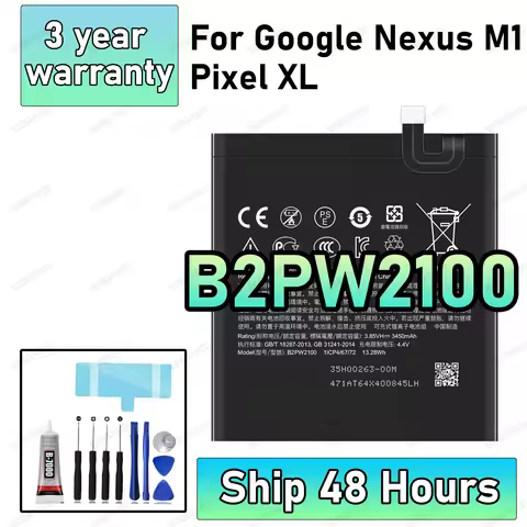 100% New High Quanlity B2PW2100 Battery For HTC Google Pixel XL / Nexus M1 Mobile Phone Battery+Free