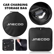 EV Cable Organizer Bag Electric Car Charger Box Charging Organizer For JAECOO J8 J7 PHEV C9 2WD AWD