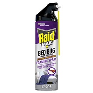 Raid Max Bed Bug Crack & Crevice Extended Protection Foaming Spray, Kills Bed Bugs for up to 8 weeks