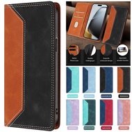 Luxury Leather Case For Infinix Note 8i S4 S5 Lite KC8 CC7 CC6 X652B Business Flip Wallet Book Card 