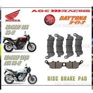 HONDA DISC BRAKE PADS CB400 SUPER 4 ABS 09 - 17 , CB400SF ABS 09 - 17 , CB400SF REVO ABS 09 - 17 BLA