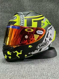 SHOEI X14 曼島TT黃全盔摩托車頭盔