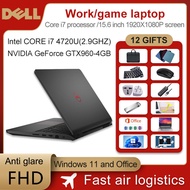 DELL Gaming laptop/Intel I5 + I7 core / FHD camera + WiFi + Bluetooth/built-in numeric keypad/suitable for online education + work + games