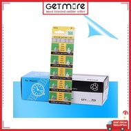 TMI LR41 LR44 LR1130 Lithium Battery 1.55V Watch Battery Button Coin Cell
