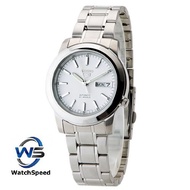 Seiko 5 SNKE49K1 SNKE49K SNKE49 Automatic Silver Dial Stainless Steel Mens Watch