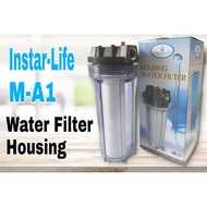 INSTAR-LIFE 3/4' Transparent Housing PP Water Filter  (M-A1),Main Pipe Water Filter Housing CUZCO