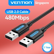 Vention USB 2.0 USB 3.0 Cable Male to Male 2A 5Gbps High Speed USB Extension Cable for Laptop