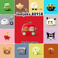 【imamura】For Jamjake B895B Case Casing Soft Silicone Earphone Case Anti-fall Cartoon Series NO.3
