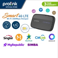 Pocket WiFi for travel (Powered by Qualcomm USA) Prolink PRT7011L 4G LTE WiFi 300Mbps Hotspot Travel Mobile Router Mifi