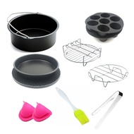 Air fryer accessories6/71-inch Set Handheld Cake Basket Rack Suitable for9Set of items3.2QT-5.8QT