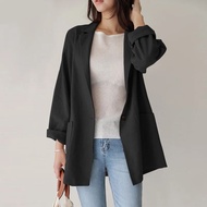 Nabila Blazer Linen Material Blazer Women's Blazer Top Simple Blazer Latest Model