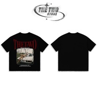 Boxy T-Shirt "THE TWO: Relax And Be Young"